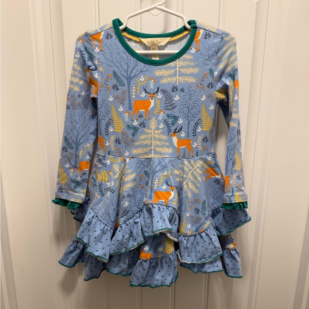 Matilda Jane Blue and Green Forest Dress